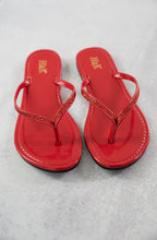 Load image into Gallery viewer, Sassy Sandals in Red [Online Exclusive]