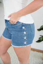 Load image into Gallery viewer, Follow the Stars Judy Blue Shorts [Online Exclusive]