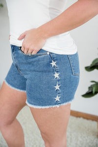 Follow the Stars Judy Blue Shorts [Online Exclusive]