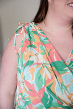 Load image into Gallery viewer, Tropical Waves Romper [Online Exclusive]