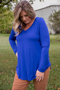 More Than Basic Top in Blue [Online Exclusive]