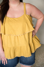 Load image into Gallery viewer, Sweet Like Honey Sleeveless Top [Online Exclusive]