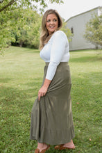 Load image into Gallery viewer, All Around Skirt in Olive [Online Exclusive]