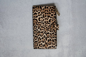 Rich Girl Wallet in Leopard [Online Exclusive]