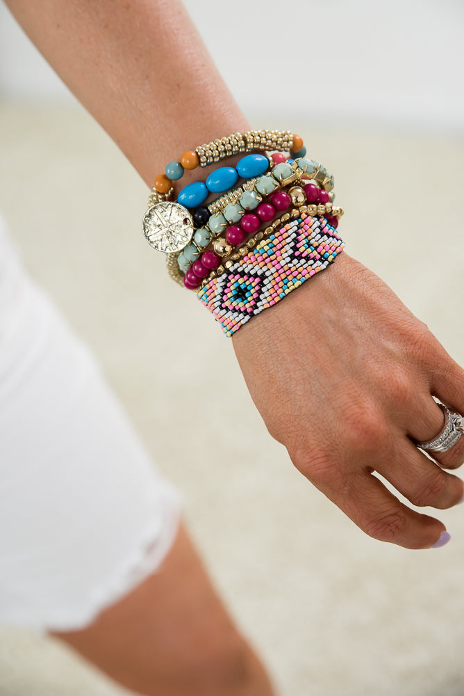 Colorful Next to You Bracelet Set [Online Exclusive]