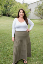 Load image into Gallery viewer, All Around Skirt in Olive [Online Exclusive]