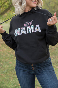 Girl Mama Graphic Hoodie in Black [Online Exclusive]