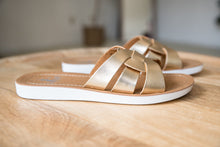Load image into Gallery viewer, Rouge Sandals in Gold Metallic [Online Exclusive]