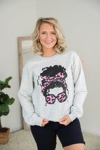 Load image into Gallery viewer, Pink Leopard Lady Crewneck [Online Exclusive]