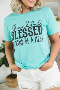 Thankful Blessed Tee [Online Exclusive]