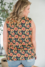 Load image into Gallery viewer, Seeking Sunflowers Lace Tank [Online Exclusive]