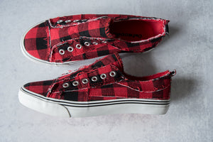 One Thing Plaid Sneakers [Online Exclusive]