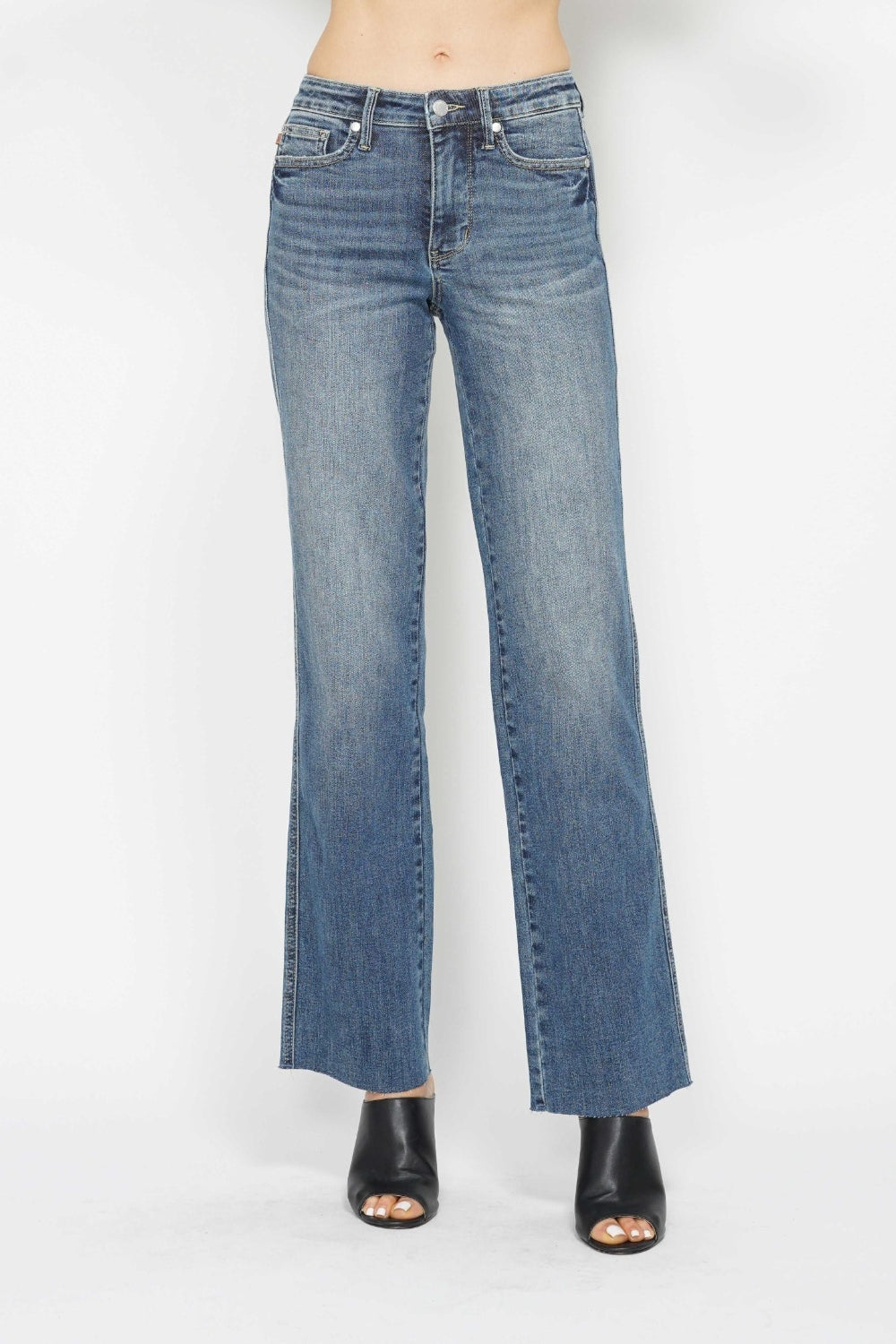 Judy Blue Tummy Control Straight Jeans [Online Exclusive]