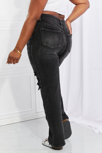 RISEN Full Size Lois Distressed Loose Fit Jeans [Online Exclusive]