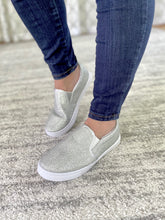 Load image into Gallery viewer, Four Seasons Silver Glitter Sneaker [Online Exclusive]