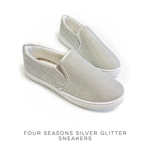 Four Seasons Silver Glitter Sneaker [Online Exclusive]