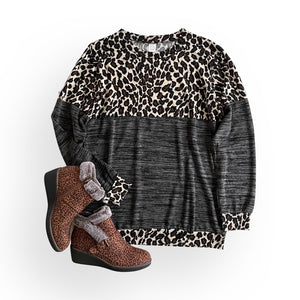 Chilly Leopard Ankle Boots [Online Exclusive]