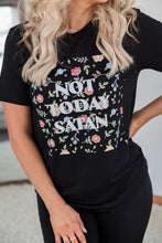 Load image into Gallery viewer, Not Today Satan Graphic Tee [Online Exclusive]