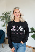 Load image into Gallery viewer, Peace Love Dogs Graphic Tee [Online Exclusive]