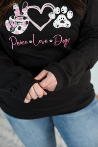 Peace Love Dogs Graphic Tee [Online Exclusive]