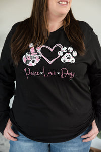 Peace Love Dogs Graphic Tee [Online Exclusive]