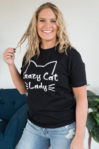 Crazy Cat Lady Graphic Tee [Online Exclusive]