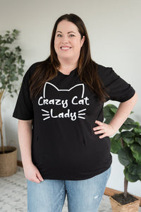 Crazy Cat Lady Graphic Tee [Online Exclusive]