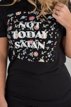 Load image into Gallery viewer, Not Today Satan Graphic Tee [Online Exclusive]