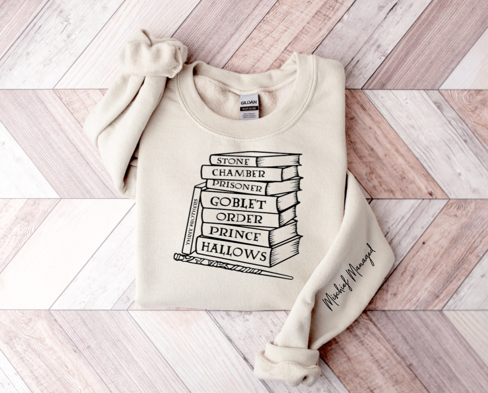 Potter Lover Book Stack Sweatshirt [Online Exclusive]