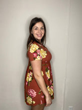 Load image into Gallery viewer, Floral Babydoll Dress