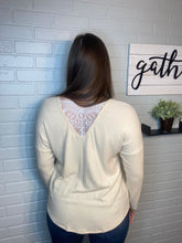 Load image into Gallery viewer, Lace Detail Back Sweater