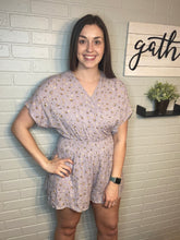 Load image into Gallery viewer, Floral Print Romper