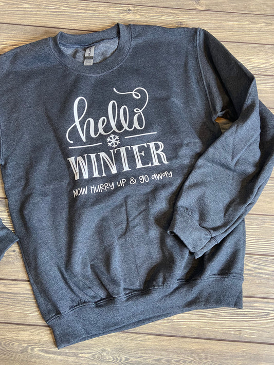 Hello Winter Crew Neck