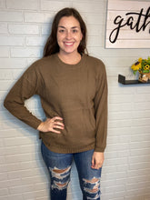 Load image into Gallery viewer, Hi-Low Scoop Neck Sweater